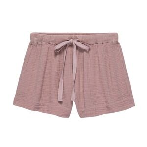 The Great Gauze Bonfire Shorts in Soft Lilac